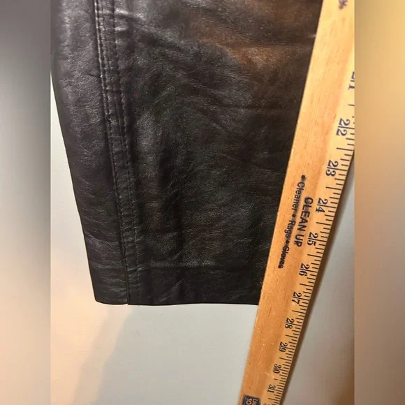Genuine leather pants - Picture 7 of 14